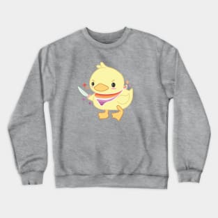 Lesbian Ducky Crewneck Sweatshirt